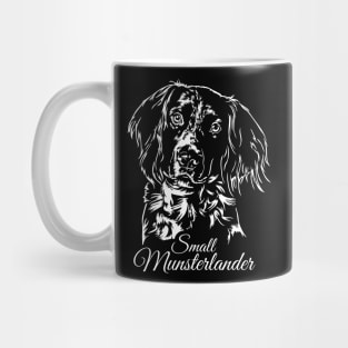 Small Munsterlander dog lover portrait Mug